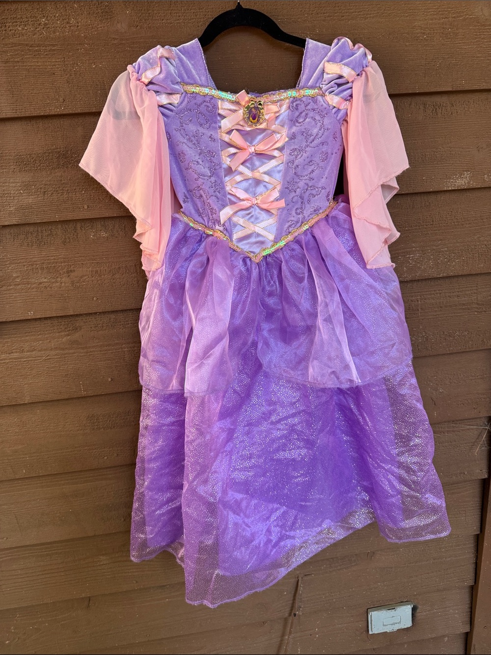 Disney Purple and Pink Rapunzel Princess Costume size S (4-6)
